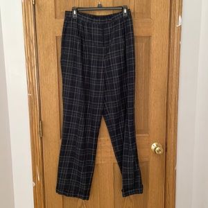 plaid pants